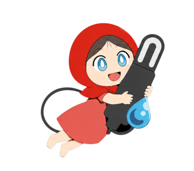 マスコットキャラクター「うるずきん」
